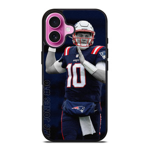 MAC JONES NEW ENGLAND PATRIOTS iPhone 16 Plus Case Cover