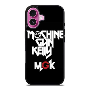 MACHINE GUN KELLY MGK RAPPER LOGO 2 iPhone 16 Plus Case Cover MACHINE GUN KELLY MGK RAPPER LOGO 2 iPhone 16 Plus Case Cover