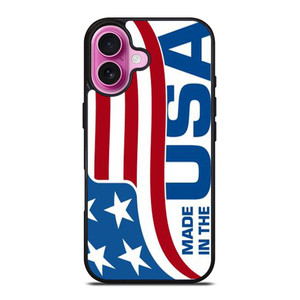 MADE IN USA LOGO iPhone 16 Plus Case Cover