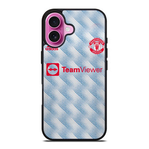 MANCHESTER UNITED 2021 AWAY JERSEY iPhone 16 Plus Case Cover