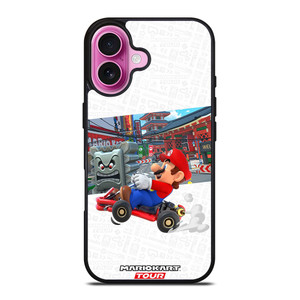 MARIO KART TOUR GAMES iPhone 16 Plus Case Cover