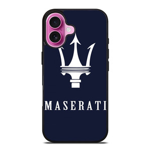 MASERATI FLAT LOGO iPhone 16 Plus Case Cover