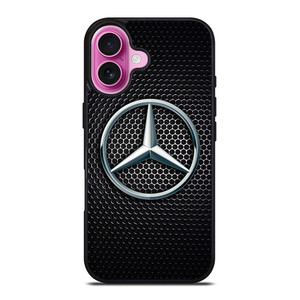 MERCEDES BENZ HEXAGON METAL iPhone 16 Plus Case Cover