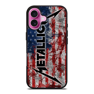 METALLICA ROCK BAND AMERICA iPhone 16 Plus Case Cover