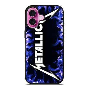 METALLICA ROCK BAND VIOLET iPhone 16 Plus Case Cover