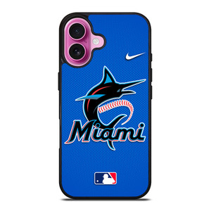 MIAMI MARLINS MLB BASEBALL NIKE iPhone 16 Plus Case Cover