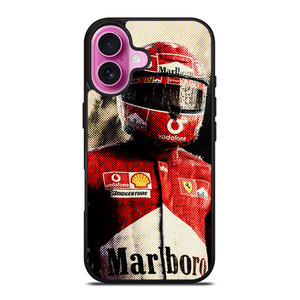 MICHAEL SCHUMACHER FERRARI F1 iPhone 16 Plus Case Cover MICHAEL SCHUMACHER FERRARI F1 iPhone 16 Plus Case Cover