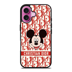 MICKEY MOUSE CHRISTIAN DIOR PARIS iPhone 16 Plus Case Cover MICKEY MOUSE CHRISTIAN DIOR PARIS iPhone 16 Plus Case Cover