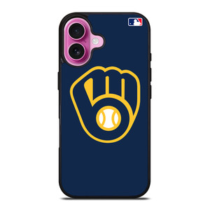 MILWAUKEE BREWERS MLB LOGO iPhone 16 Plus Case Cover