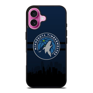 MINNESOTA TIMBERWOLVES NBA SKYLINE iPhone 16 Plus Case Cover MINNESOTA TIMBERWOLVES NBA SKYLINE iPhone 16 Plus Case Cover