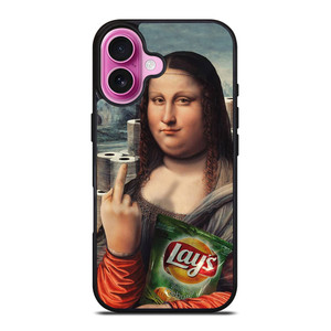 MONALISA LAYS CHIP iPhone 16 Plus Case Cover