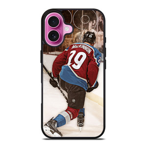 NATHAN MACKINNON COLORADO AVALANCHE iPhone 16 Plus Case Cover