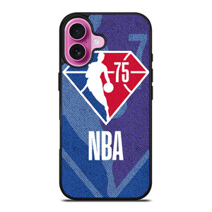 NBA BASKETBALL 75 ANNIVERSARY iPhone 16 Plus Case Cover NBA BASKETBALL 75 ANNIVERSARY iPhone 16 Plus Case Cover