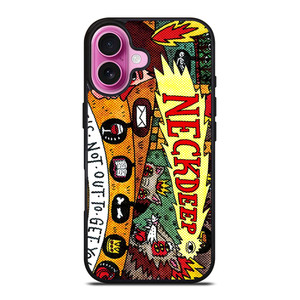 NECK DEEP LIFE NOT OUT TO GET YOU iPhone 16 Plus Case Cover NECK DEEP LIFE NOT OUT TO GET YOU iPhone 16 Plus Case Cover