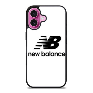 NEW BALANCE WHITE LOGO iPhone 16 Plus Case Cover NEW BALANCE WHITE LOGO iPhone 16 Plus Case Cover