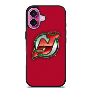 NEW JERSEY DEVILS HOCKEY TEAM LOGO iPhone 16 Plus Case Cover NEW JERSEY DEVILS HOCKEY TEAM LOGO iPhone 16 Plus Case Cover