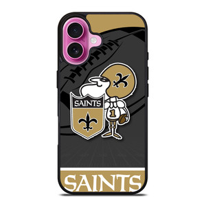 NEW ORLEANS SAINTS NFL TEAM iPhone 16 Plus Case Cover