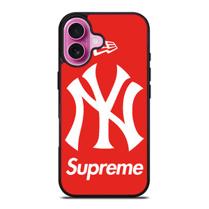 NEW YORK YANKEES SUPREME NEW ERA 2 iPhone 16 Plus Case Cover NEW YORK YANKEES SUPREME NEW ERA 2 iPhone 16 Plus Case Cover