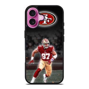 NICK BOSA SAN FRANCISCO 49ERS iPhone 16 Plus Case Cover NICK BOSA SAN FRANCISCO 49ERS iPhone 16 Plus Case Cover