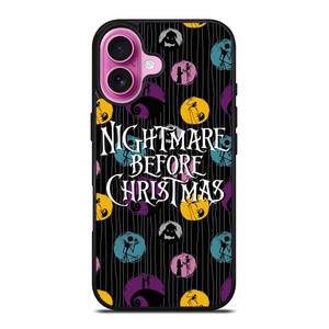 NIGHTMARE BEFORE CHRISTMAS PATTERN iPhone 16 Plus Case Cover NIGHTMARE BEFORE CHRISTMAS PATTERN iPhone 16 Plus Case Cover