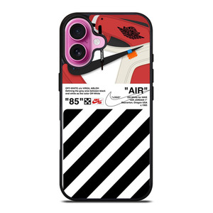 NIKE AIR JORDAN OFFWHITE SHOES iPhone 16 Plus Case Cover NIKE AIR JORDAN OFFWHITE SHOES iPhone 16 Plus Case Cover