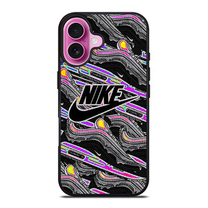 NIKE AIR MAX HOLOGRAPHIC PATTERN iPhone 16 Plus Case Cover NIKE AIR MAX HOLOGRAPHIC PATTERN iPhone 16 Plus Case Cover