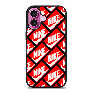 NIKE BOX PATTERN iPhone 16 Plus Case Cover