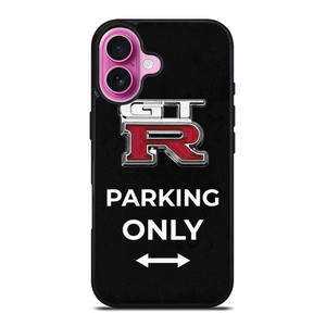 NISSAN GTR PARKING ONLY iPhone 16 Plus Case Cover NISSAN GTR PARKING ONLY iPhone 16 Plus Case Cover