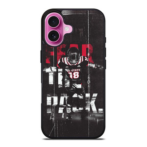 NORTH CAROLINA WOLFPACK FOOTBALL iPhone 16 Plus Case Cover NORTH CAROLINA WOLFPACK FOOTBALL iPhone 16 Plus Case Cover