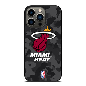 MIAMI HEAT BLACK CAMO iPhone 13 Pro Case Cover MIAMI HEAT BLACK CAMO iPhone 13 Pro Case Cover