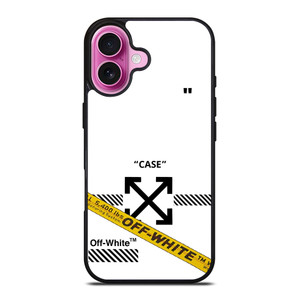 OFF WHITE CASE iPhone 16 Plus Case Cover