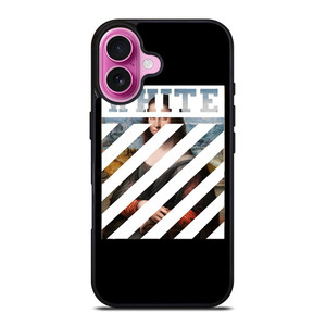 OFF WHITE LOGO MONALISA ICON iPhone 16 Plus Case Cover