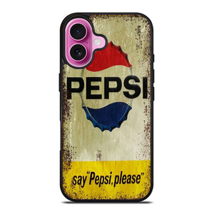 PEPSI COLA iPhone 16 Plus Case Cover