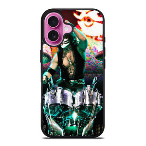 PETER CRISS DRUMMER KISS BAND iPhone 16 Plus Case Cover