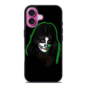 PETER CRISS KISS BAND iPhone 16 Plus Case Cover