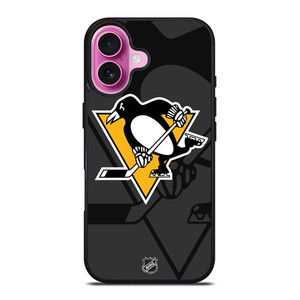 PITTSBURGH PENGUINS NHL TEAM iPhone 16 Plus Case Cover PITTSBURGH PENGUINS NHL TEAM iPhone 16 Plus Case Cover