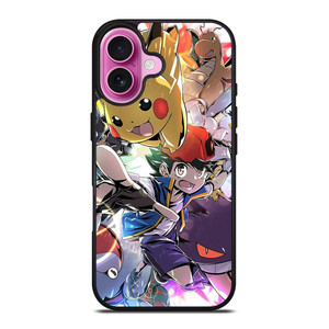 POKEMON POCKET MONSTERS CARTOON iPhone 16 Plus Case Cover