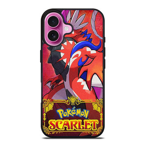 POKEMON SCARLET iPhone 16 Plus Case Cover POKEMON SCARLET iPhone 16 Plus Case Cover