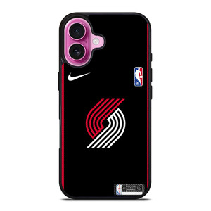 PORTLAND TRAIL BLAZERS NIKE NBA BASKETBALL iPhone 16 Plus Case Cover PORTLAND TRAIL BLAZERS NIKE NBA BASKETBALL iPhone 16 Plus Case Cover