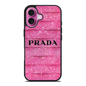 PRADA PINK DIAMOND iPhone 16 Plus Case Cover PRADA PINK DIAMOND iPhone 16 Plus Case Cover