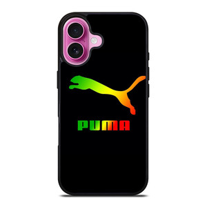 PUMA REGGAE COLOR iPhone 16 Plus Case Cover PUMA REGGAE COLOR iPhone 16 Plus Case Cover