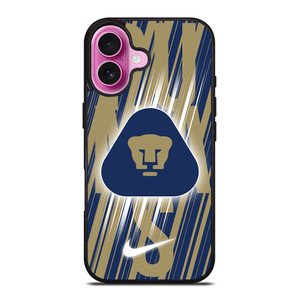 PUMAS UNAM MEXICO FOOTBALL NIKE iPhone 16 Plus Case Cover