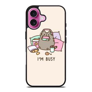 PUSHEEN BUSY CAT iPhone 16 Plus Case Cover PUSHEEN BUSY CAT iPhone 16 Plus Case Cover