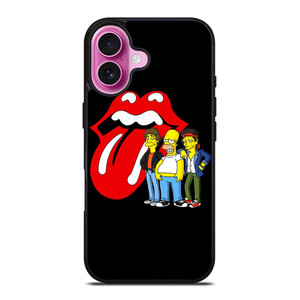 ROLLING STONES BART SIMPSON iPhone 16 Plus Case Cover