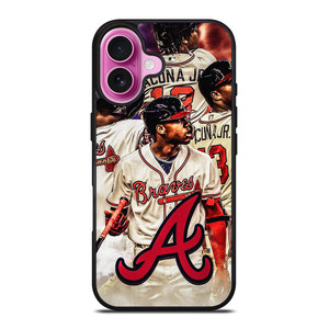 RONALD ACUNA JR ATLANTA BRAVES BASEBALL iPhone 16 Plus Case Cover RONALD ACUNA JR ATLANTA BRAVES BASEBALL iPhone 16 Plus Case Cover