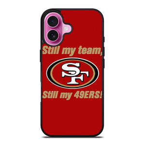 SAN FRANCISCO 49ERS FOOTBALL FANS iPhone 16 Plus Case Cover