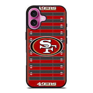 SAN FRANCISCO 49ERS FOOTBALL FIELD iPhone 16 Plus Case Cover