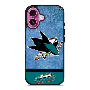 SAN JOSE SHARKS HOCKEY TEAM iPhone 16 Plus Case Cover