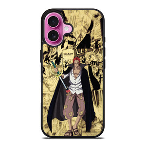 SHANKS ONE PIECE MANGA iPhone 16 Plus Case Cover