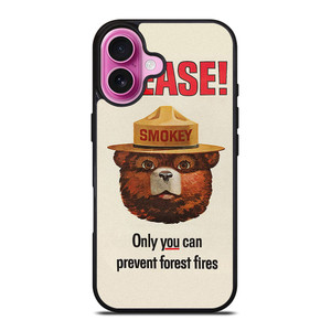 SMOKEY THE BEAR 2 iPhone 16 Plus Case Cover SMOKEY THE BEAR 2 iPhone 16 Plus Case Cover